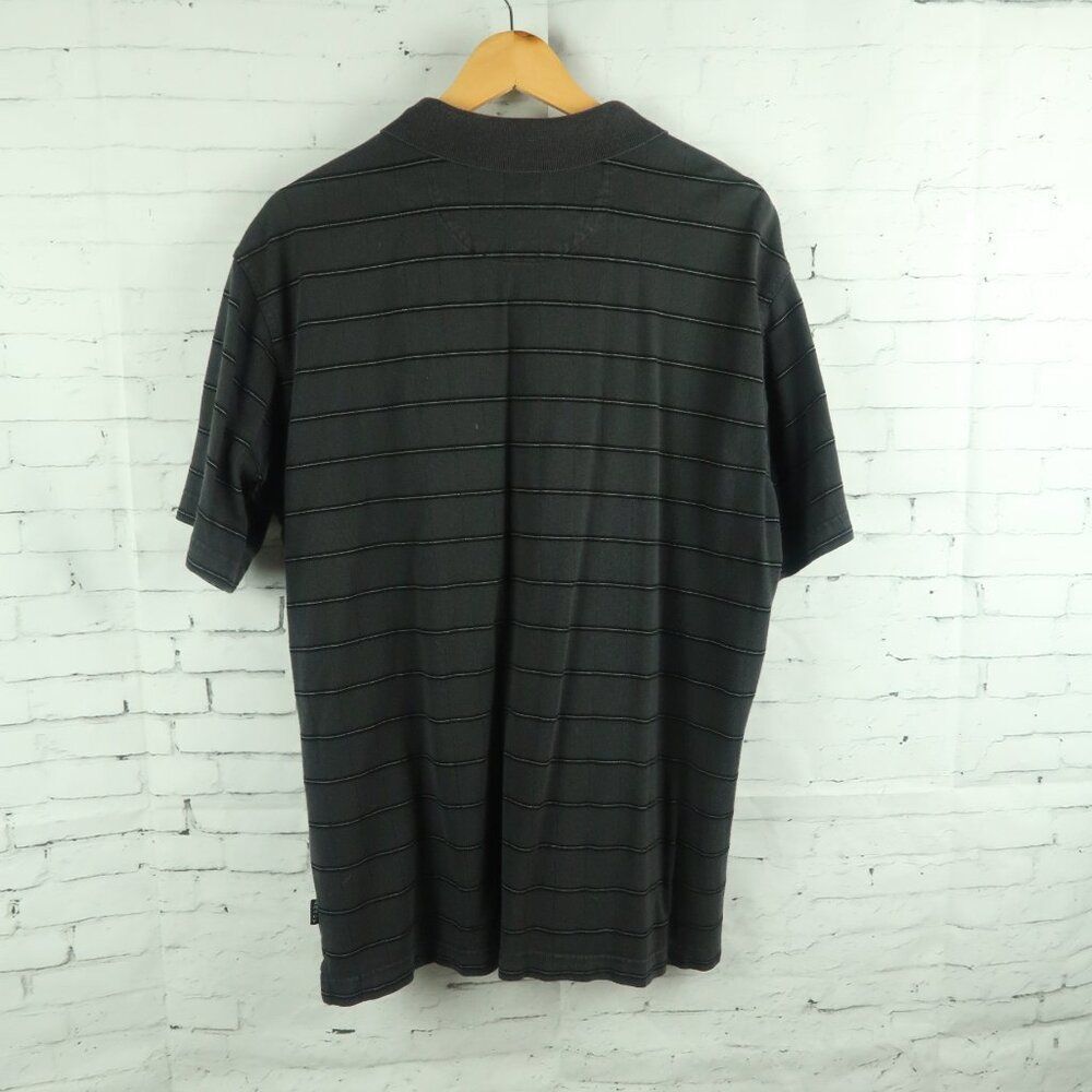 ARROW POLO SHIRT BUNDLE BLACK & GREEN WITH STRIPES SIZE LARGE - Picture 15 of 15